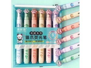 MARCA TEXTO DUPLO HIGHLIHTER PEN  C/6 PATINHA